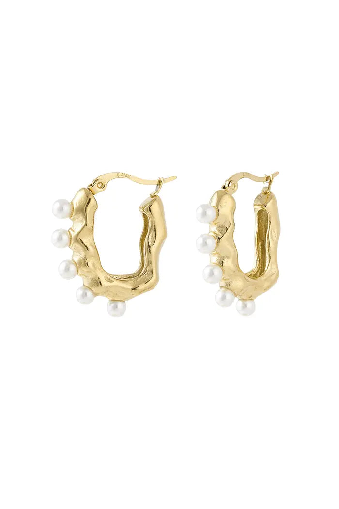"Pearly" earrings