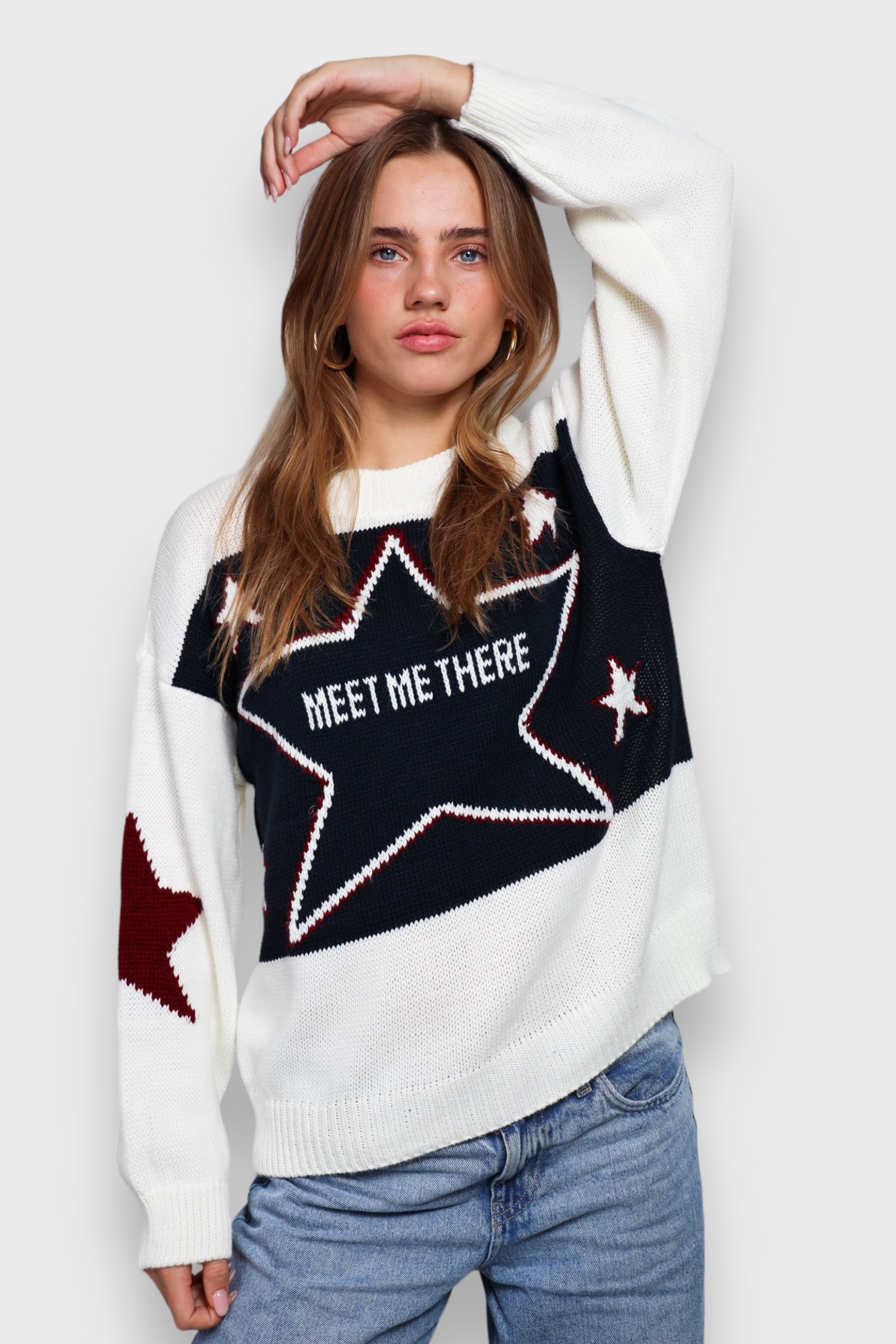 "MMT" sweater