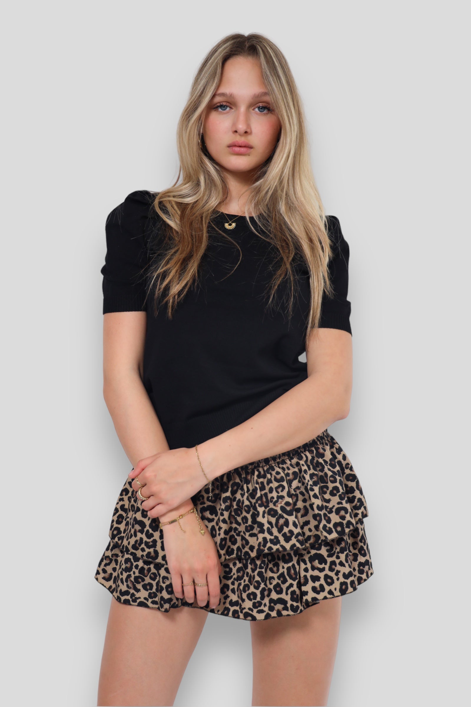 "Leopard" kjol